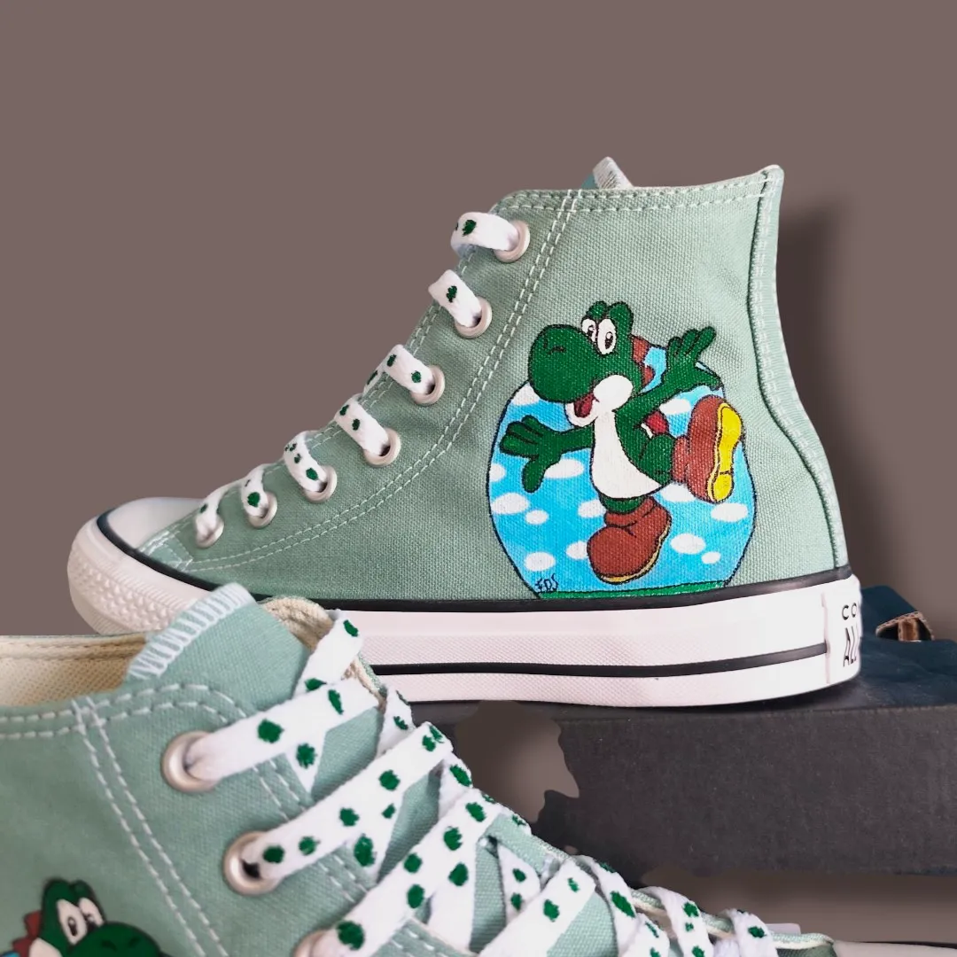 Converse Chuck Taylor Custom – Yoshi Edition – Converse – taille EU 37 3