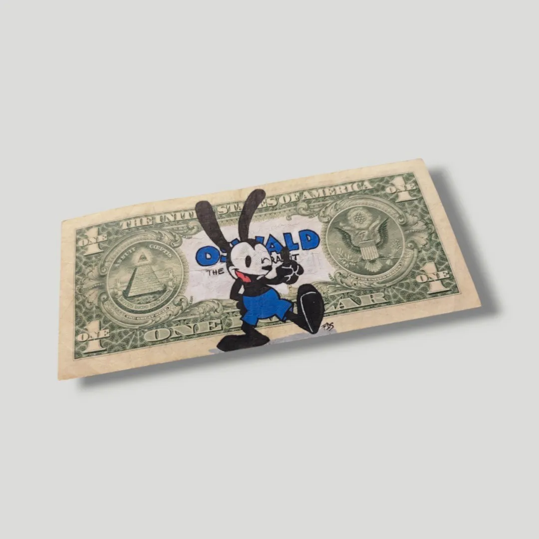 Billet Authentique Custom – USA & Oswald le Lapin Chanceux – Captain Custom 2