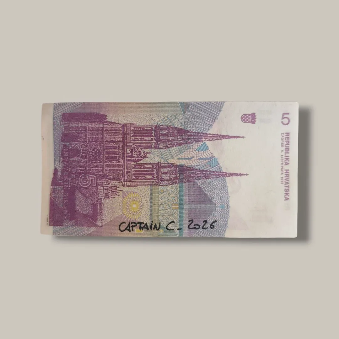 Billet Authentique Custom – Croatie & Toadette – CAPTAIN CUSTOM 2