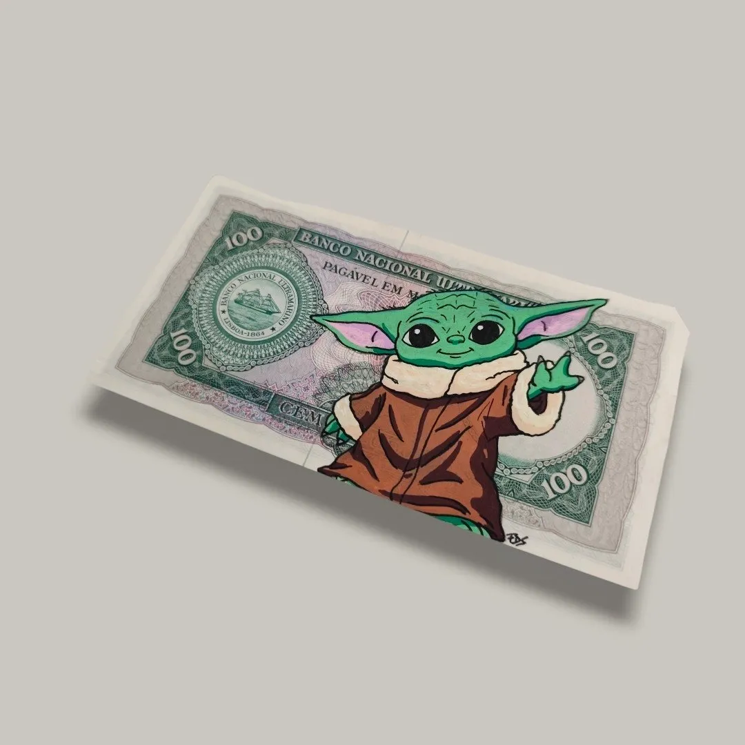 Billet Authentique Custom – Mozambique & Baby Yoda – captain custom 3