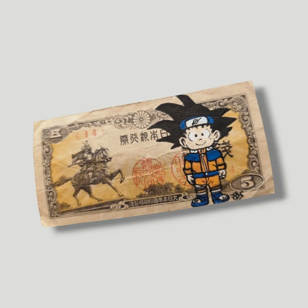 Billet Custom – Goku Cosplay Naruto (5 Yen du Japon) – CAPTAIN CUSTOM 2