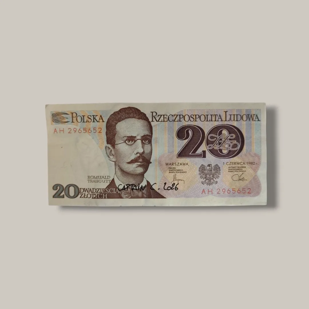 Billet Custom – Wario (20 Złotych de Pologne) – CAPTAIN CUSTOM 2