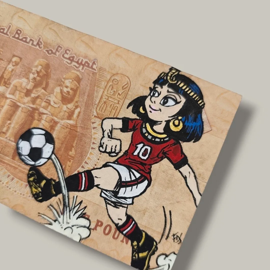 Billet Authentique Custom – Égypte & Cléopâtre Edition – Captain Custom 3