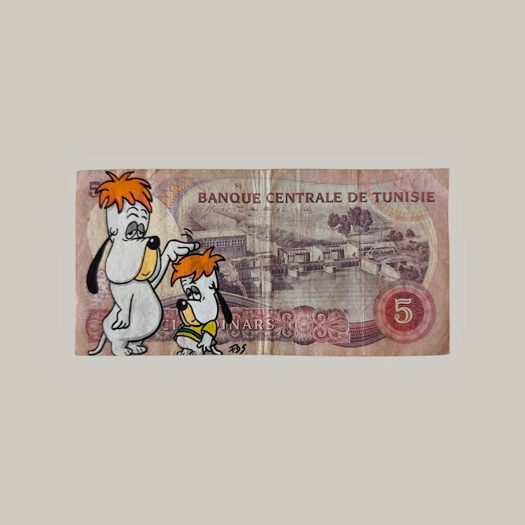 Billet Authentique Custom – Tunisie & Droopy Edition