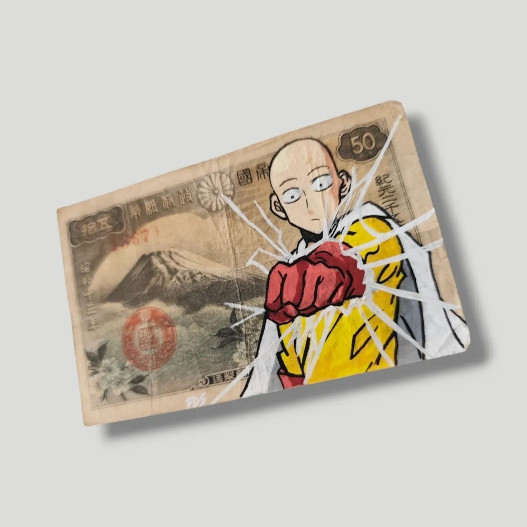 Billet Custom – Saitama / One Punch Man (50 Sen du Japon) – CAPTAIN CUSTOM 2