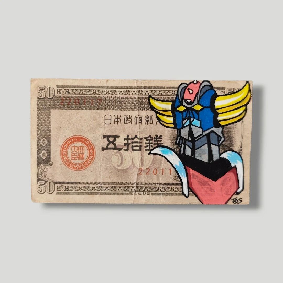 Billet Custom – Goldorak / Grendizer (50 Sen du Japon)