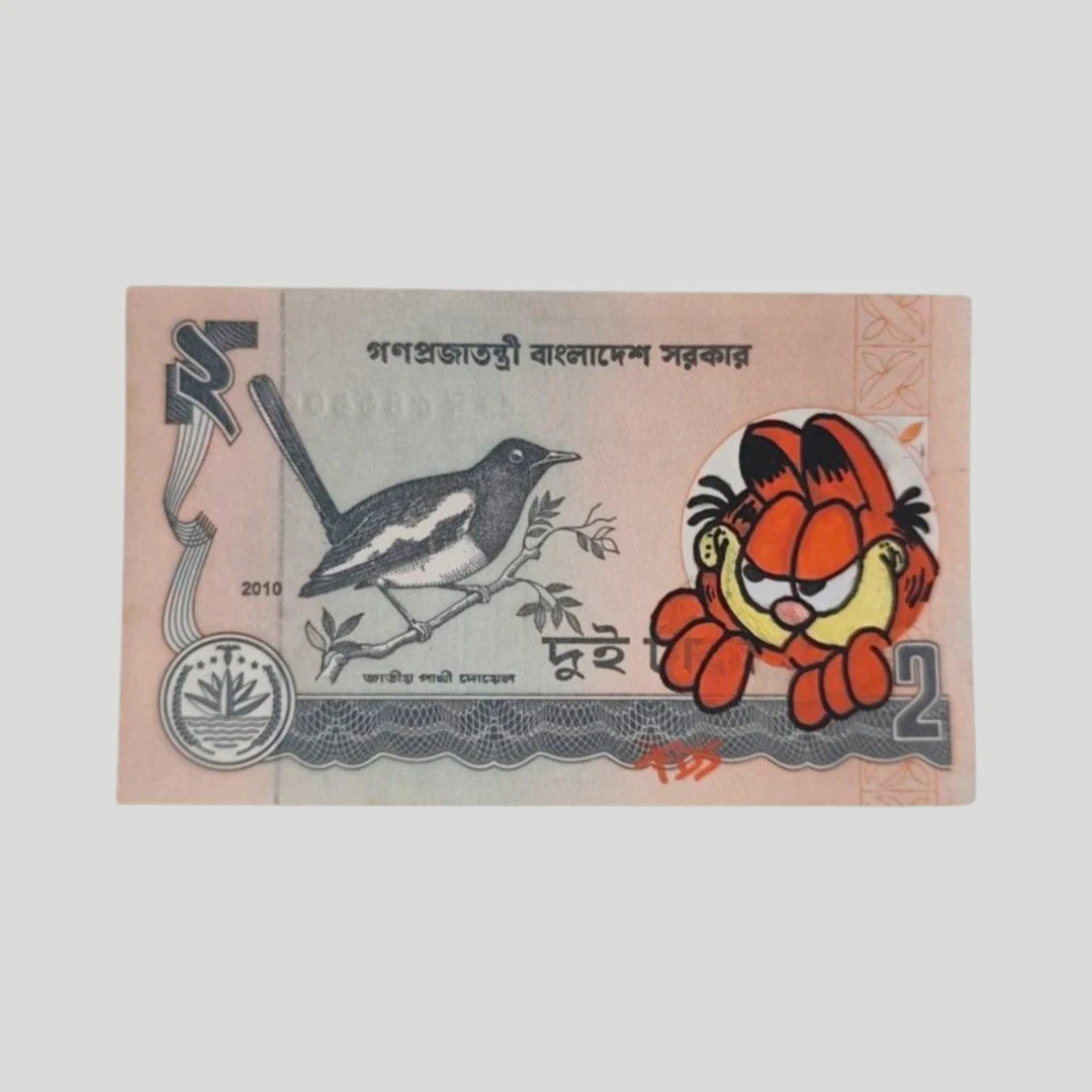 Billet Authentique Custom – Garfield Edition