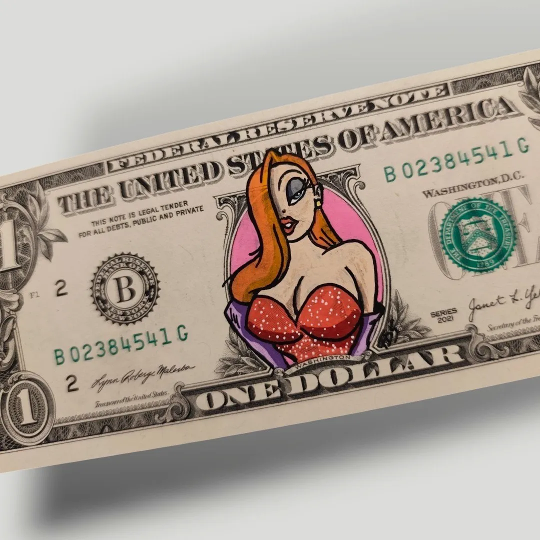 Billet Authentique Custom – USA & Jessica Rabbit – Captain Custom 3