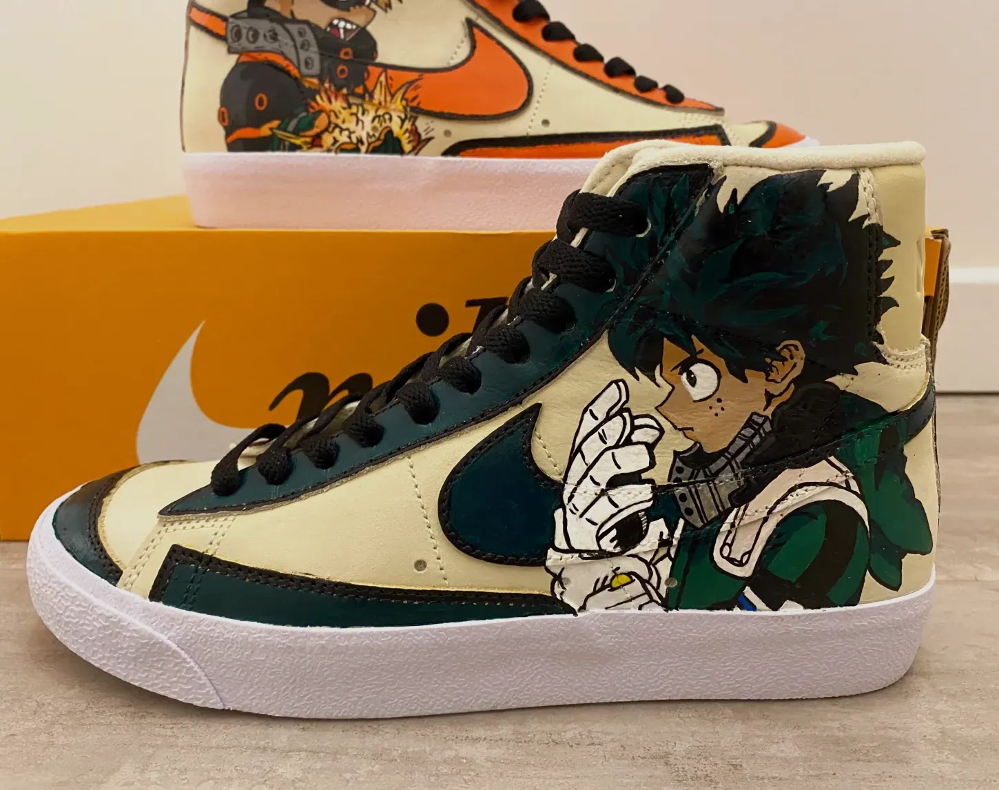 Nike Blazer Mid Custom – My Hero Academia Edition – Nike – taille EU 38 2