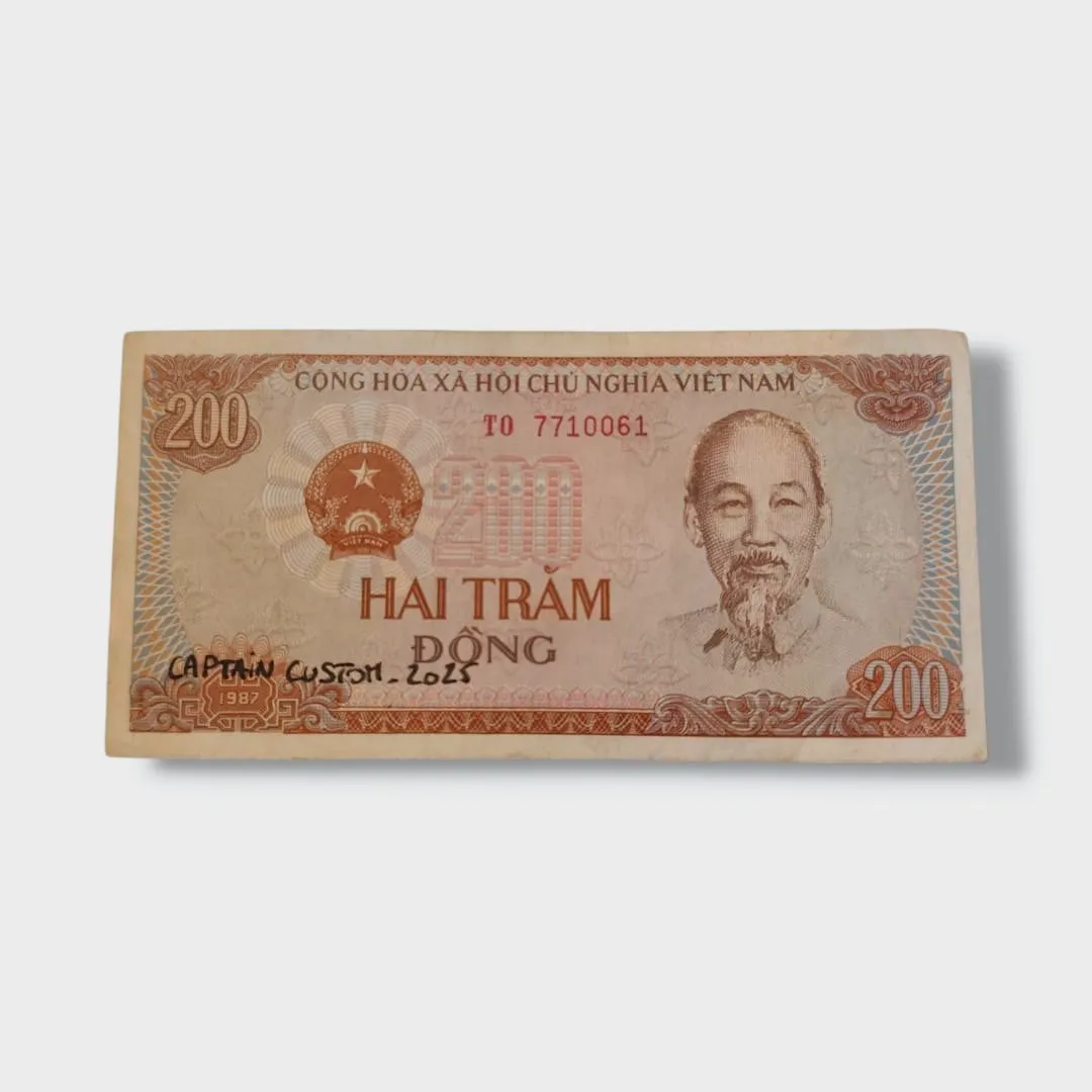 Billet Custom – Porky Pig (200 Đồng du Viêt Nam) – CAPTAIN CUSTOM 3
