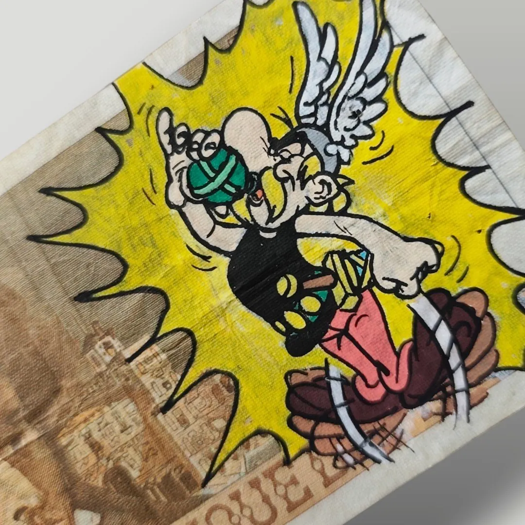 Astérix & La Potion Magique – Pop Money Art Original – captain custom 3