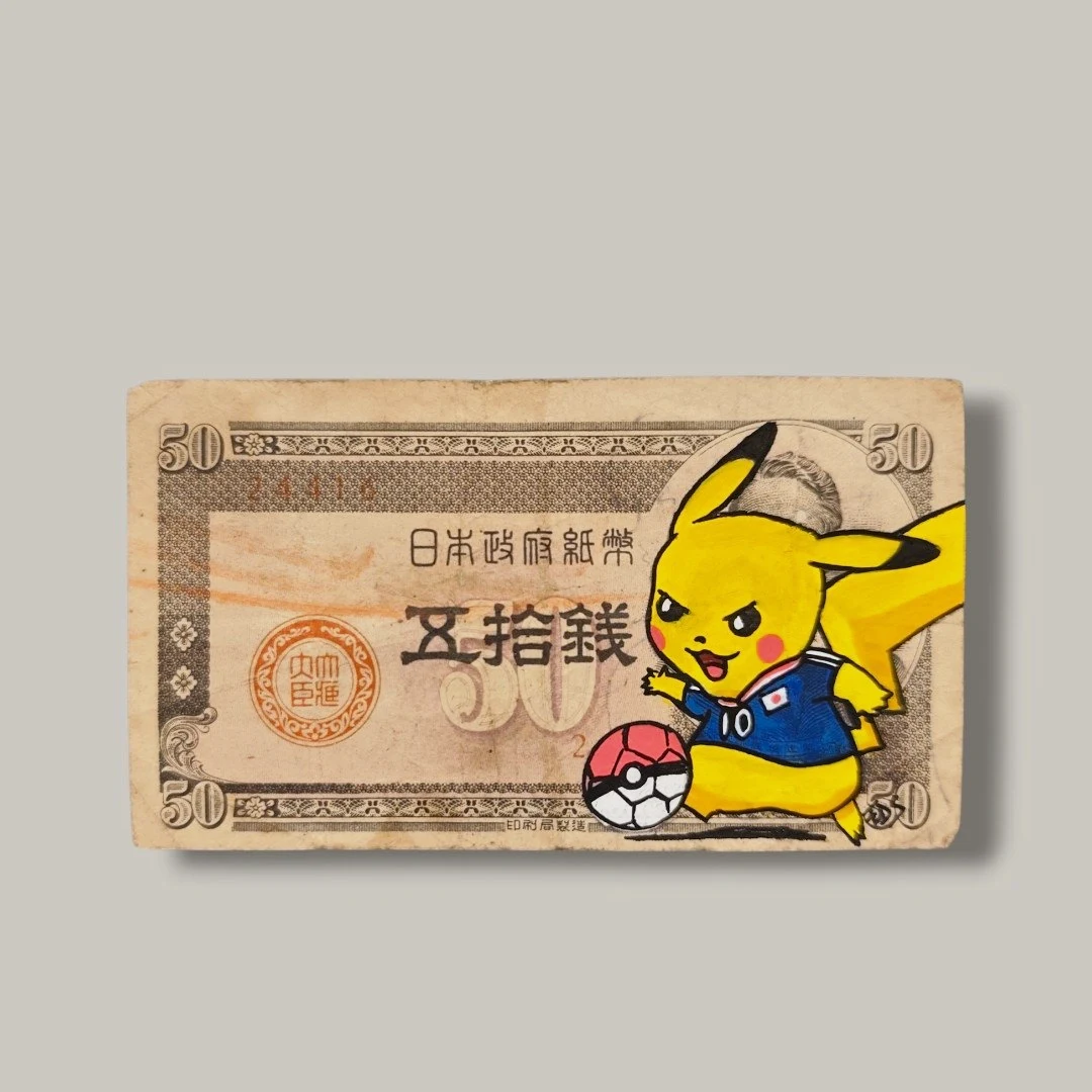 Billet Authentique Custom – Japon & Pikachu Edition