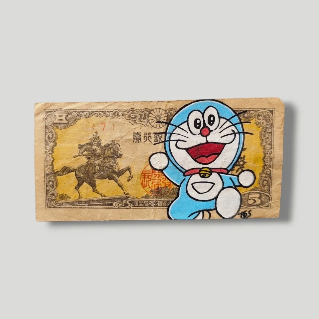 Billet Custom – Doraemon (5 Yen du Japon)