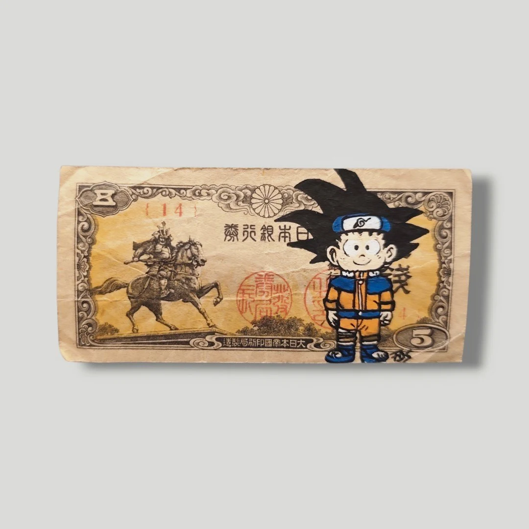 Billet Custom – Goku Cosplay Naruto (5 Yen du Japon)