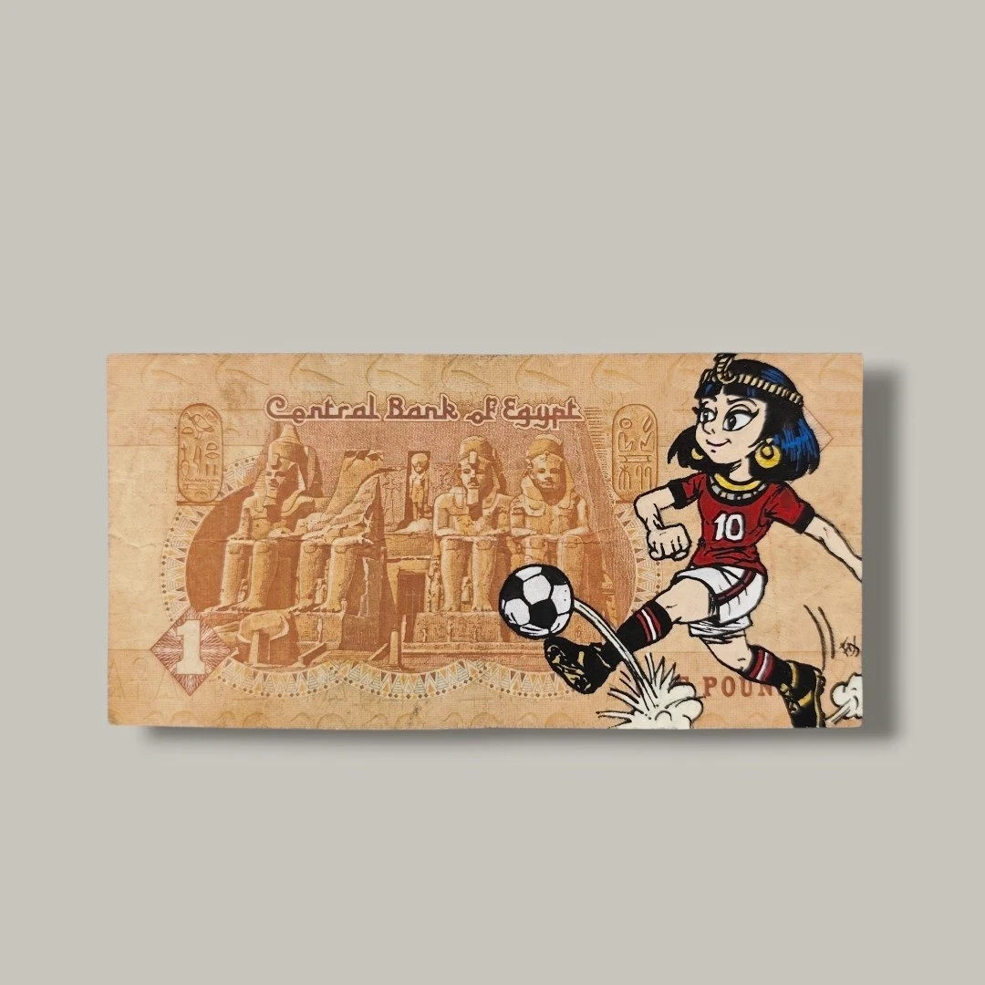 Billet Authentique Custom – Égypte & Cléopâtre Edition