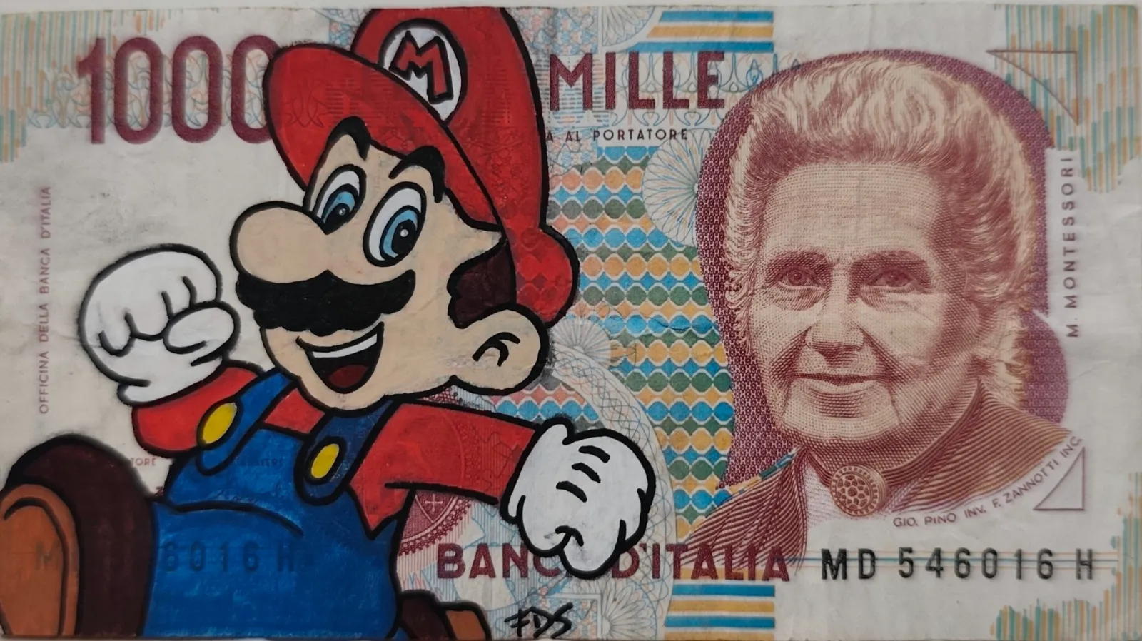 Billet Authentique Custom – Italie & Mario – CAPTAIN CUSTOM 4