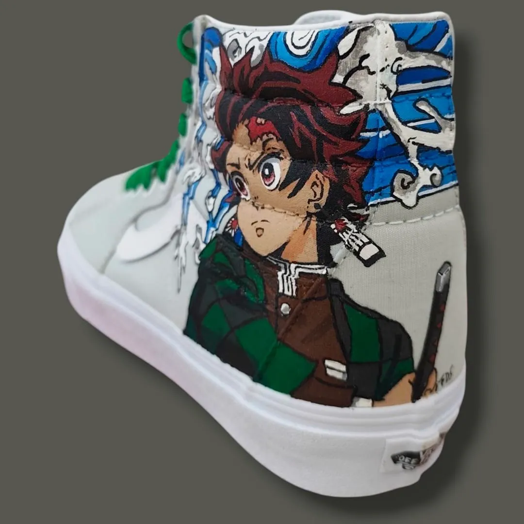Vans Sk8-Hi Custom – Demon Slayer Edition – Vans – taille EU 40 2