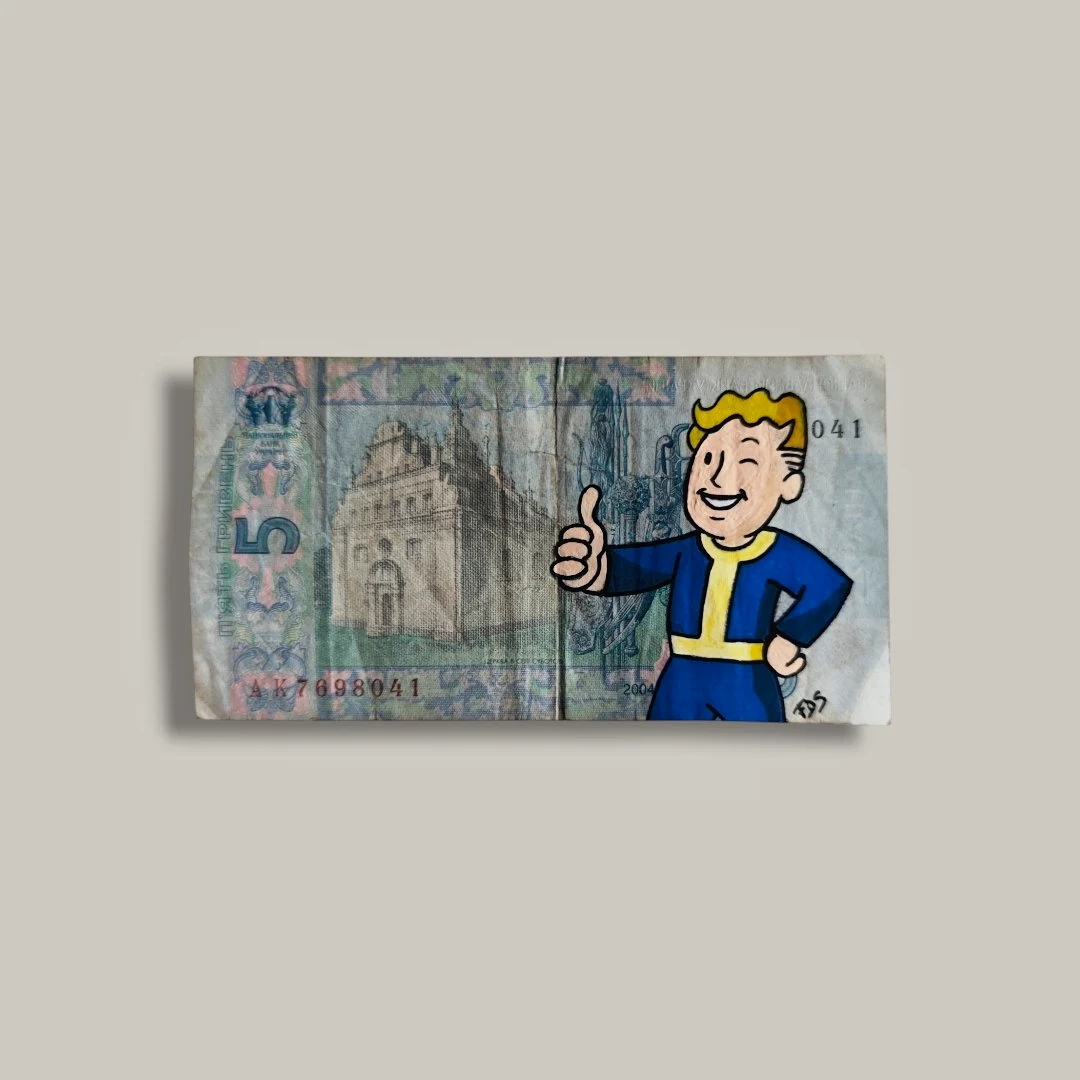 Billet Custom – Vault Boy (5 Hryvnias d'Ukraine)