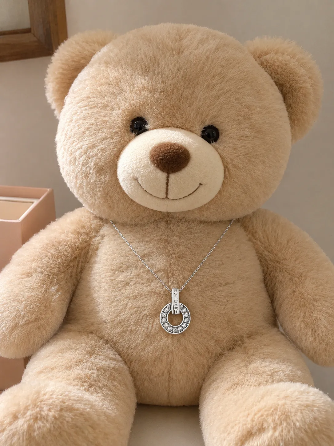 Collier BVLGARI circulaire serti