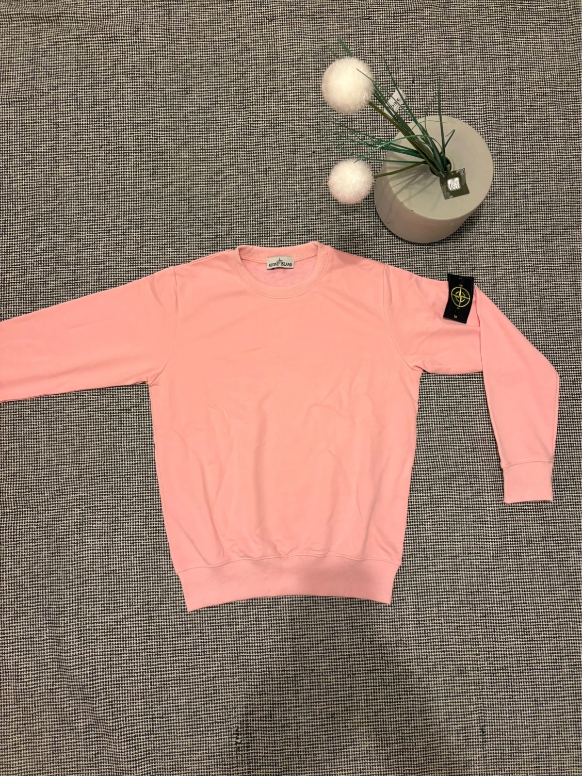 Pull stone island Rose poudré