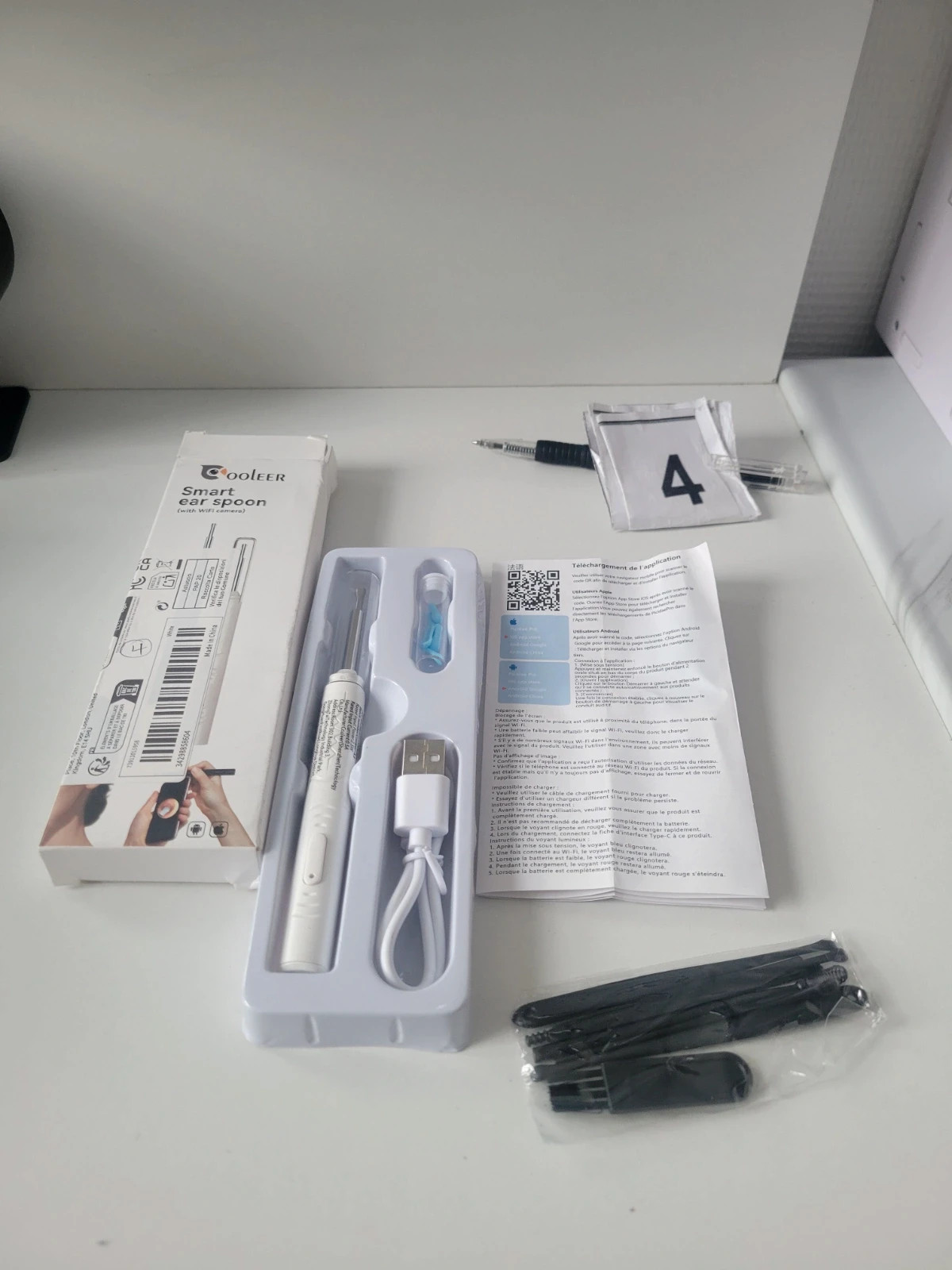 Nettoyeur d'oreille avec caméra 5