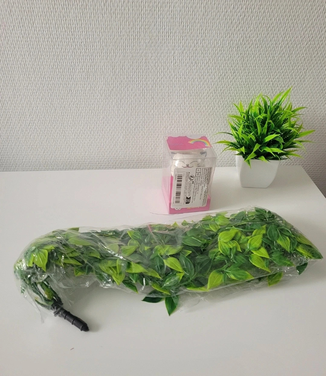 Plante Artificiel en pot chat 2
