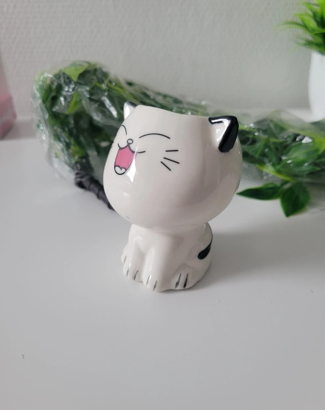 Plante Artificiel en pot chat 5