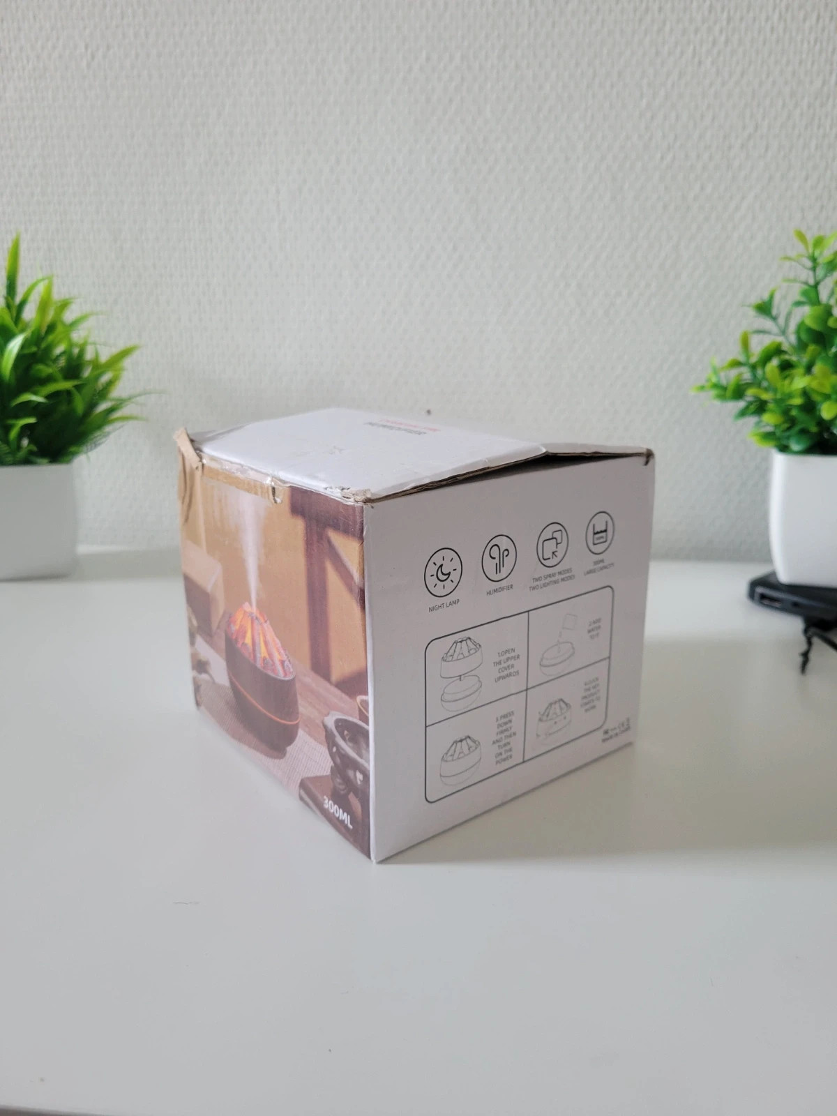 Humidificateur flamme 3