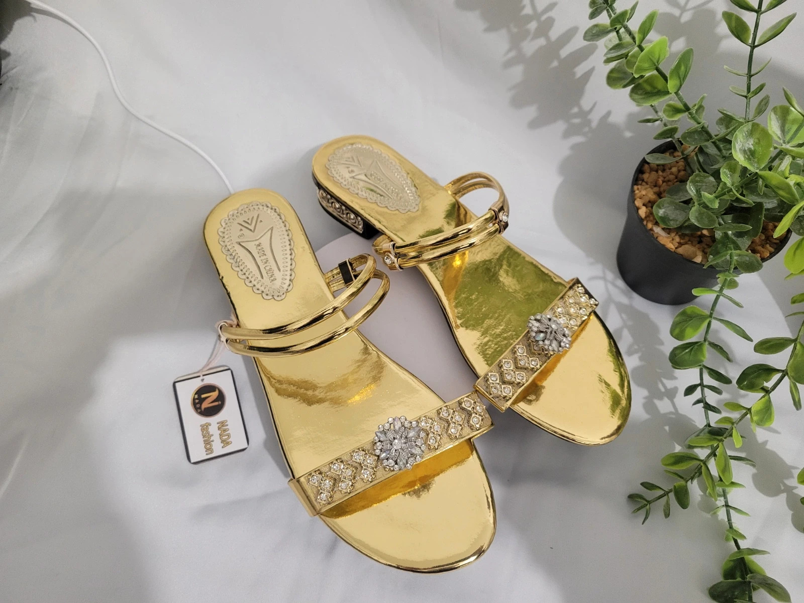 sandale femme doré – taille 38 3