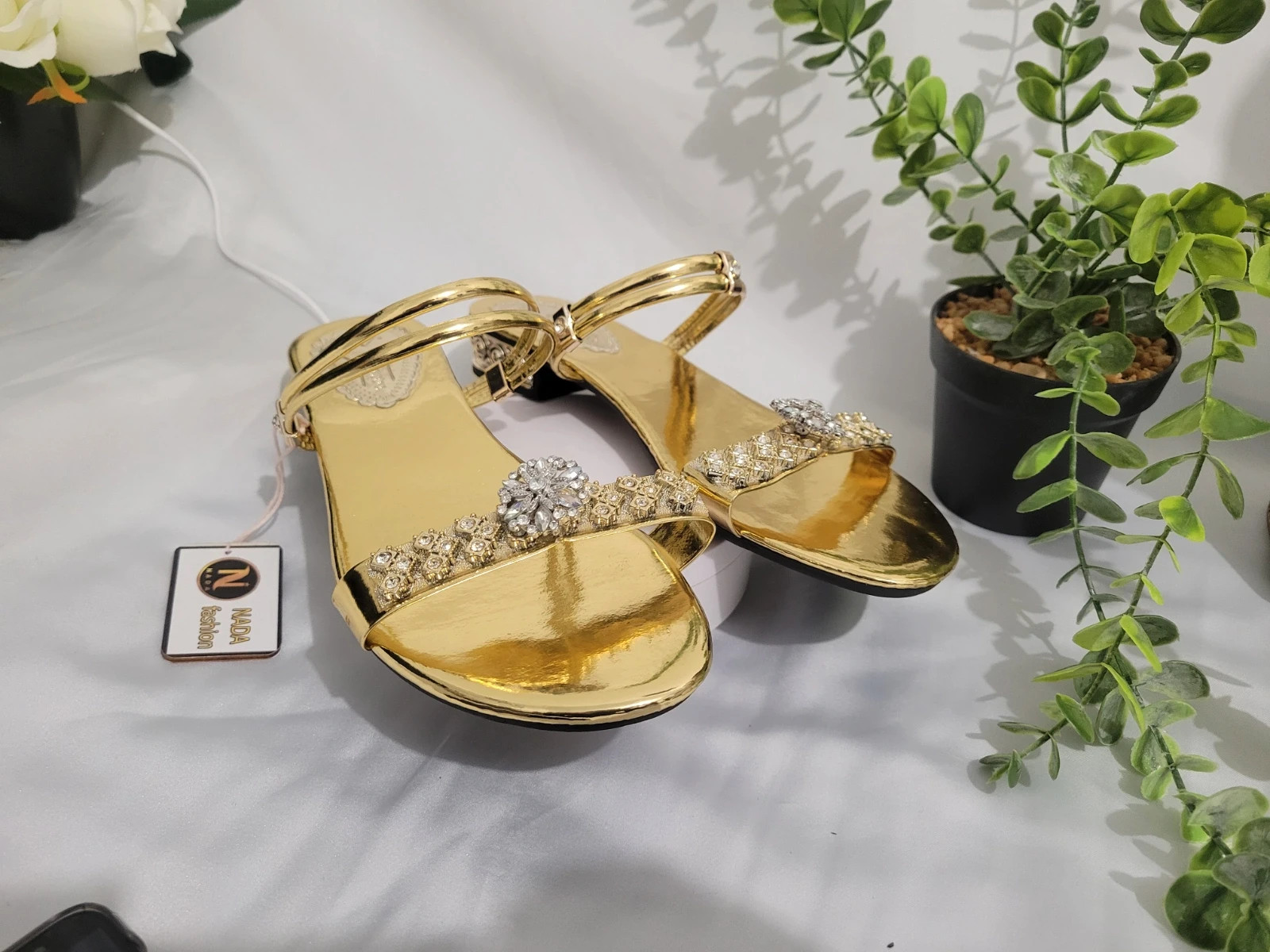 sandale femme doré – taille 38 4
