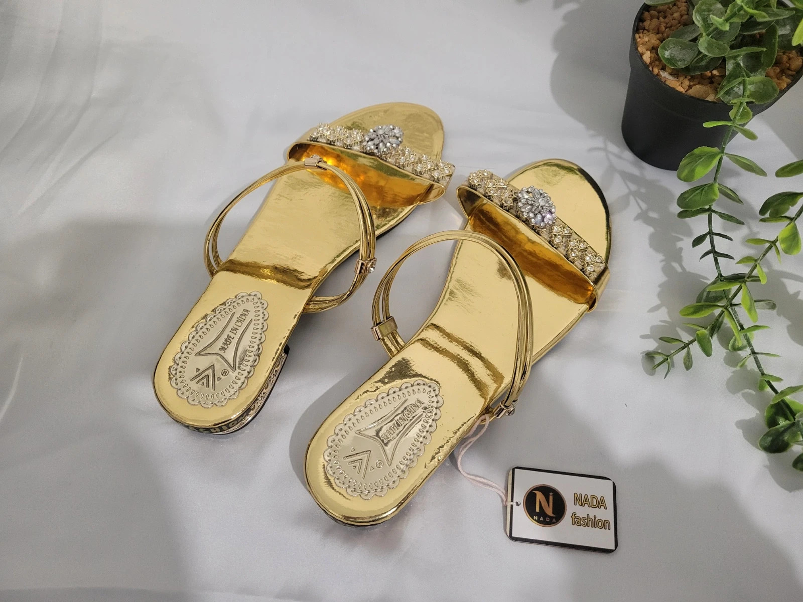 sandale femme doré – taille 38 2