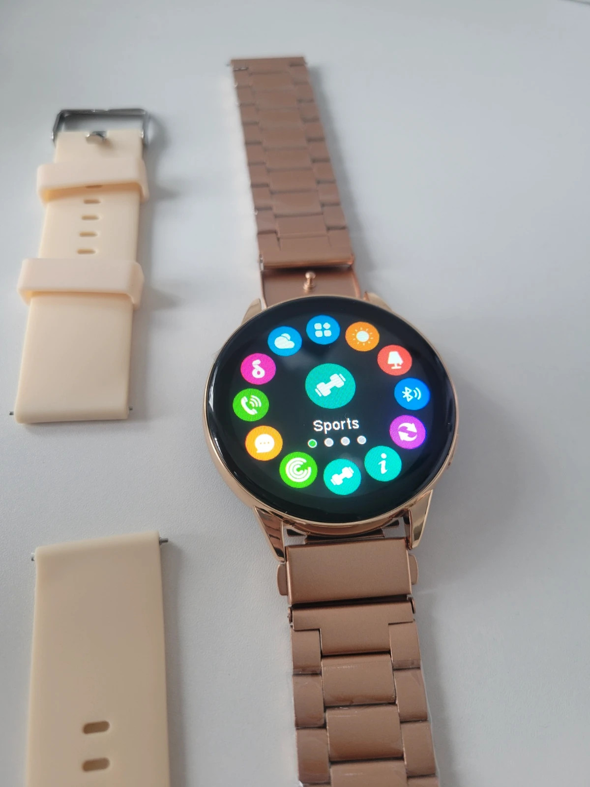 Montre connecté femme ronde – taille 43–46 mm 2