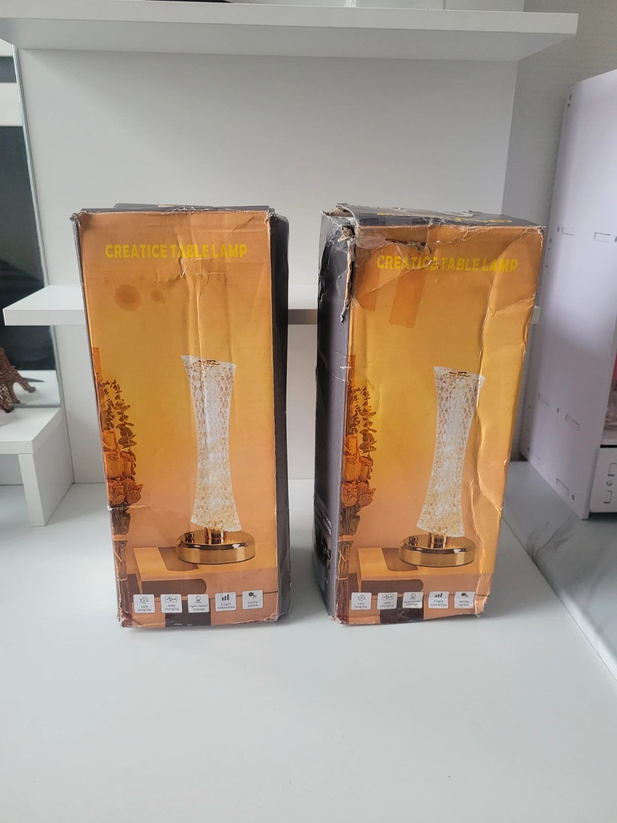 Lampe de Table Cristal LED 3