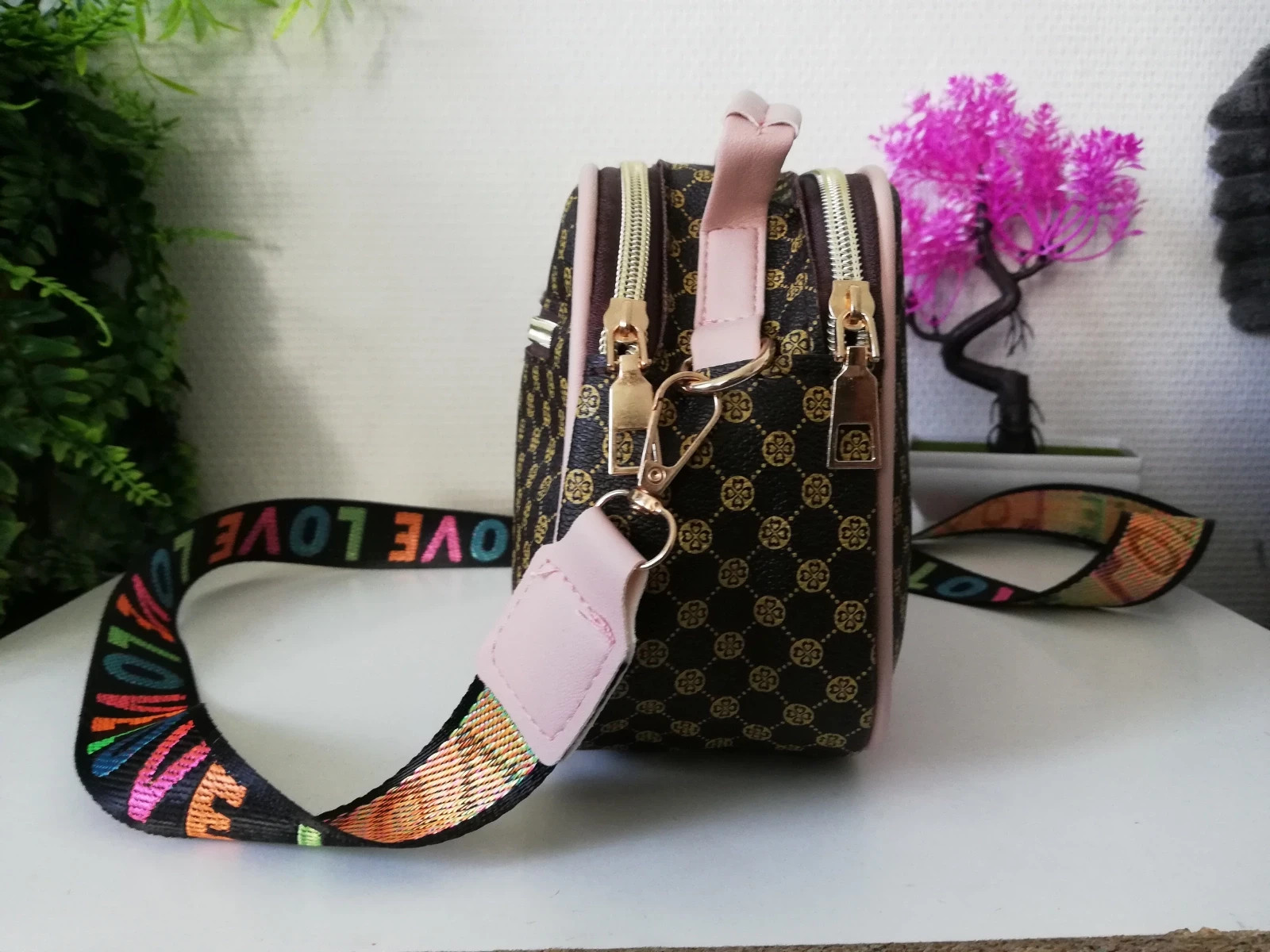 Sac à main marron chic 4