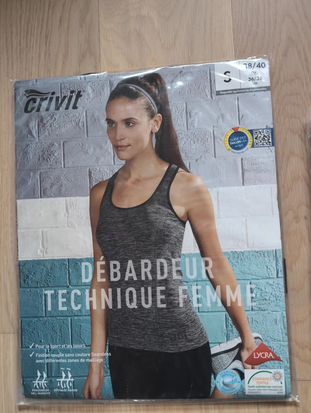 Lot 2 débardeurs sport Technique femme Crivit - Taille S – Crivit – taille S / 36 / 8 2