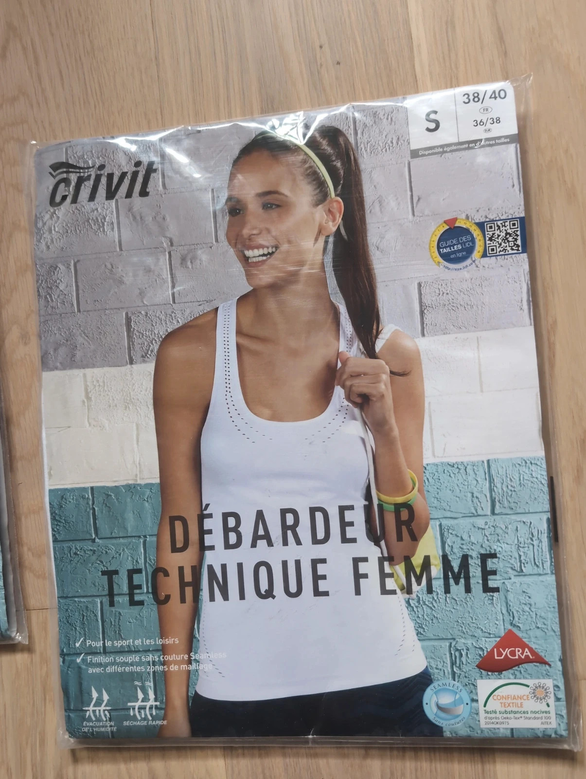 Lot 2 débardeurs sport Technique femme Crivit - Taille S – Crivit – taille S / 36 / 8 3
