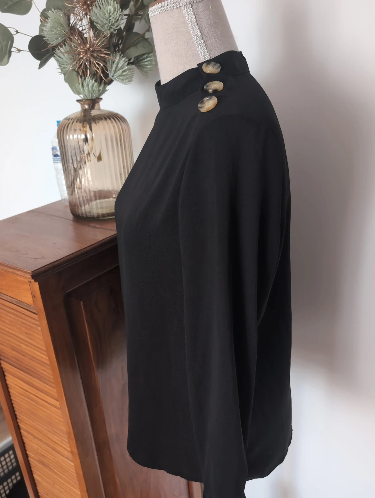 Blouse Noire Pimkie – Taille S – Très bon état – Chic, Élégante & Intemporelle – Pimkie – taille S / 36 / 8 3