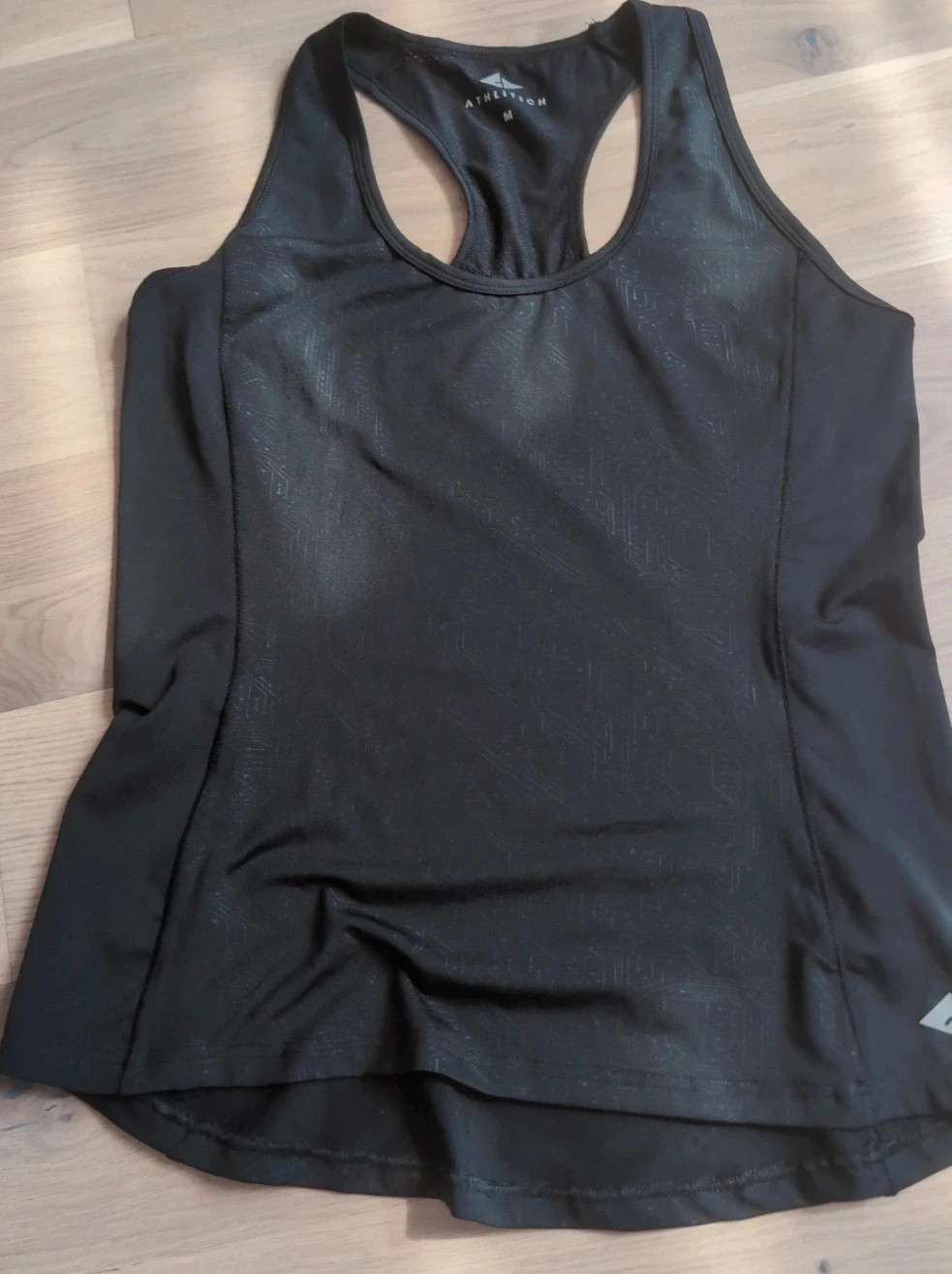 Débardeur sport Dos nageur femme Athlitech noir M – Fitness Running Yoga – Athlitech – taille M / 38 / 10 5
