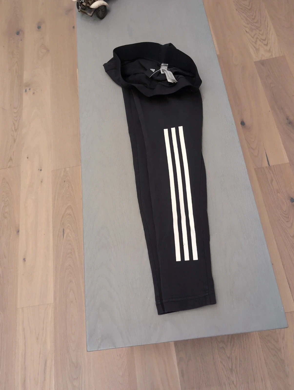 Adidas Legging Sport Noir Femme 3 Bandes Blanc T.S – adidas – taille S / 36 / 8 2