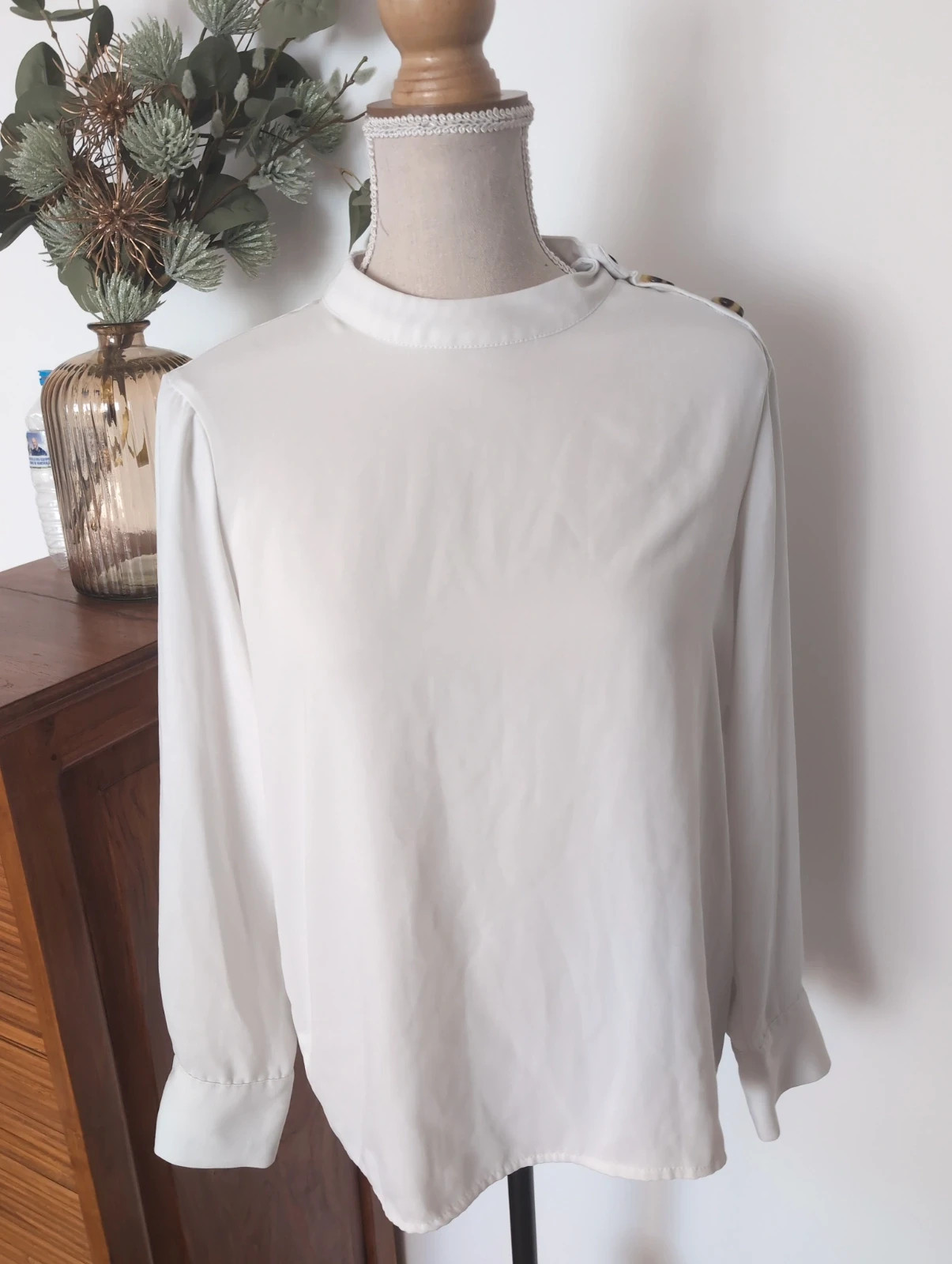 Blouse blanche Pimkie – Taille M – Chic, Élégante & Intemporelle 🤍