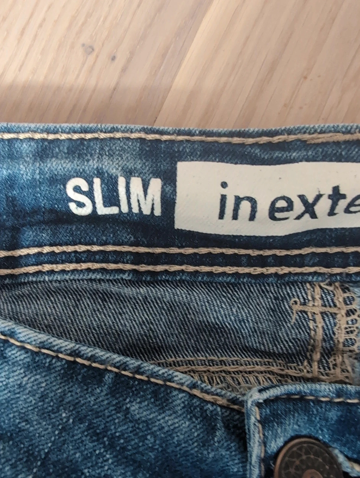 Jean slim bleu délavé - In Extenso - Taille 36 - – In Extenso – taille S / 36 / 8 3