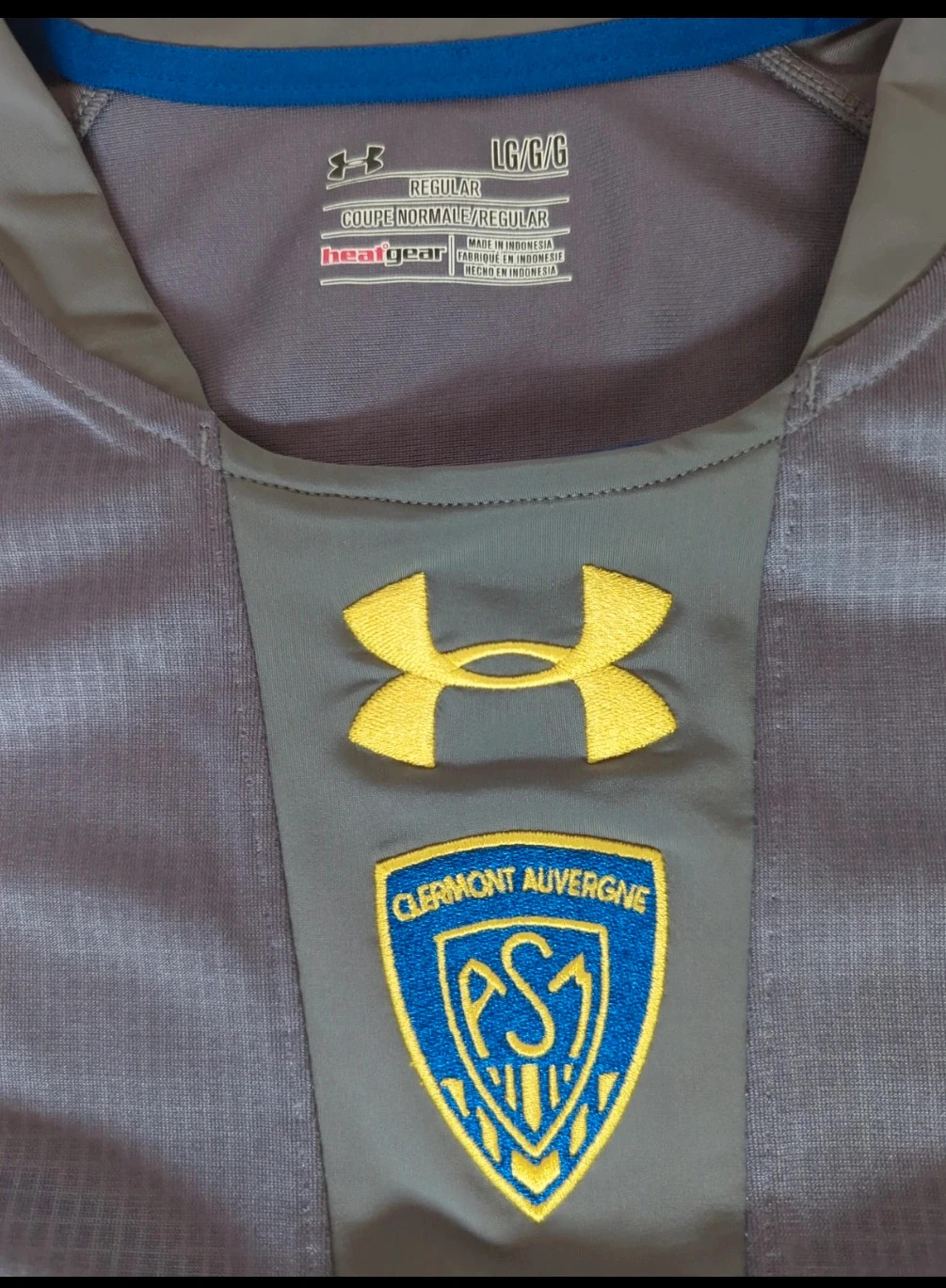 ASM Clermont Auvergne under armor - Maillot de rugby officiel - Taille L - collection rare – Under Armour – taille L 3