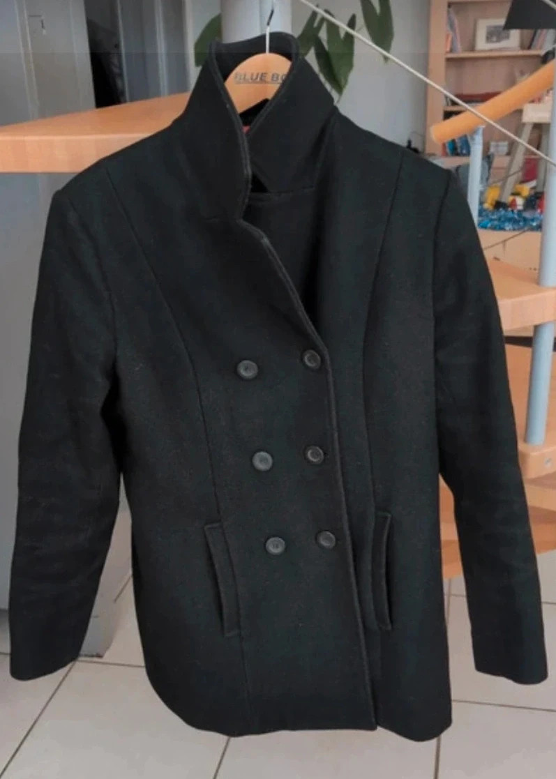 Manteau femme hiver noir - Taille M - style chic et intemporel – La Redoute – taille M / 38 / 10 2