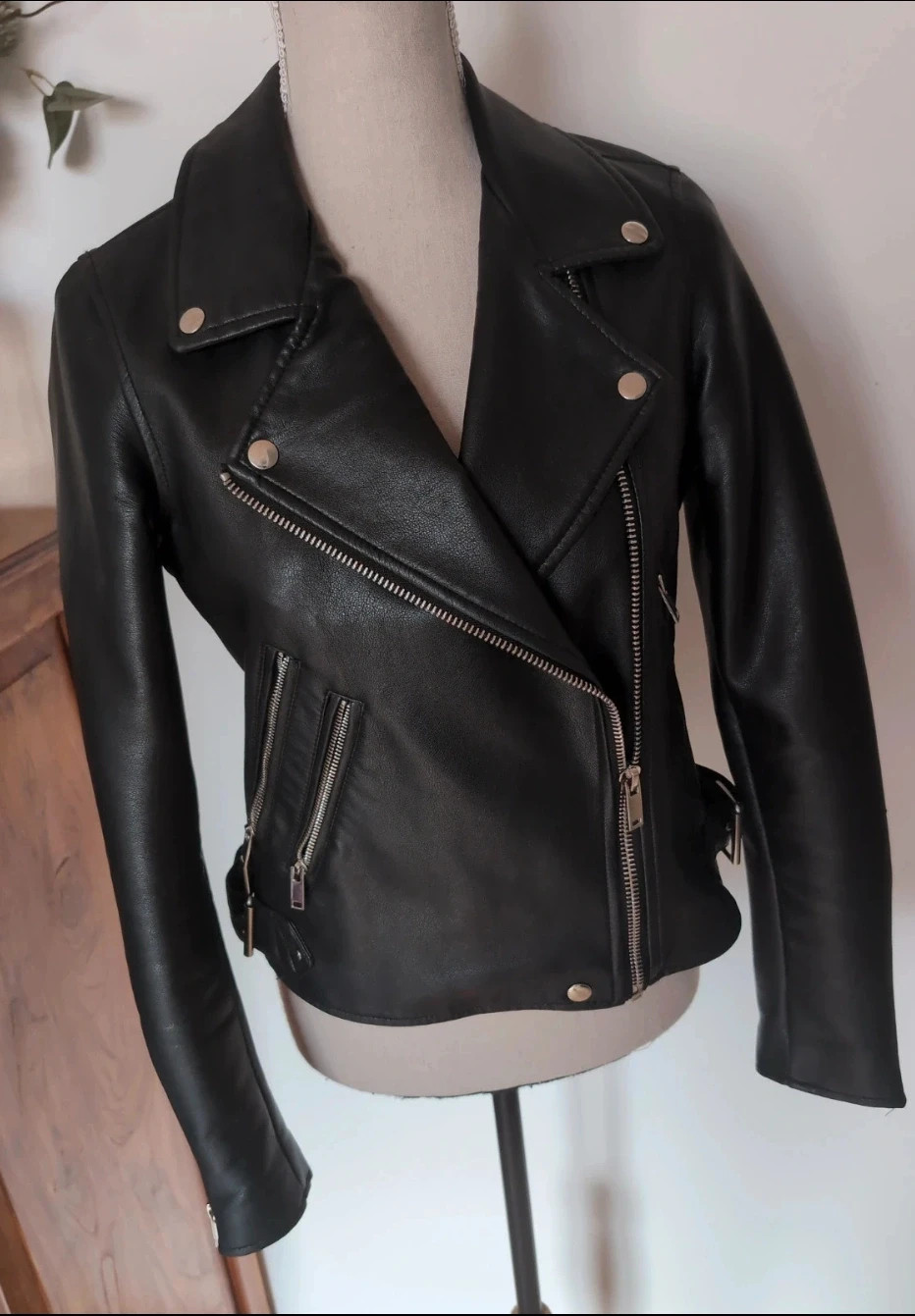 Veste perfecto noire Pimkie femme – Taille M - coupe féminine et structurée