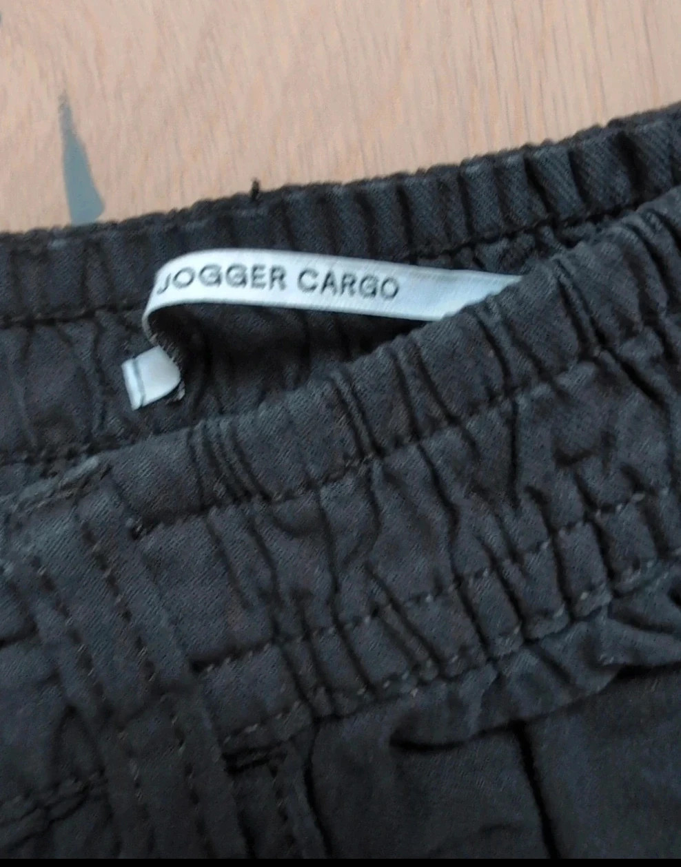 Jogger cargo noir Bershka XS – streetwear, taille haute, tendance Y2K – Bershka – taille XS / 34 / 6 4
