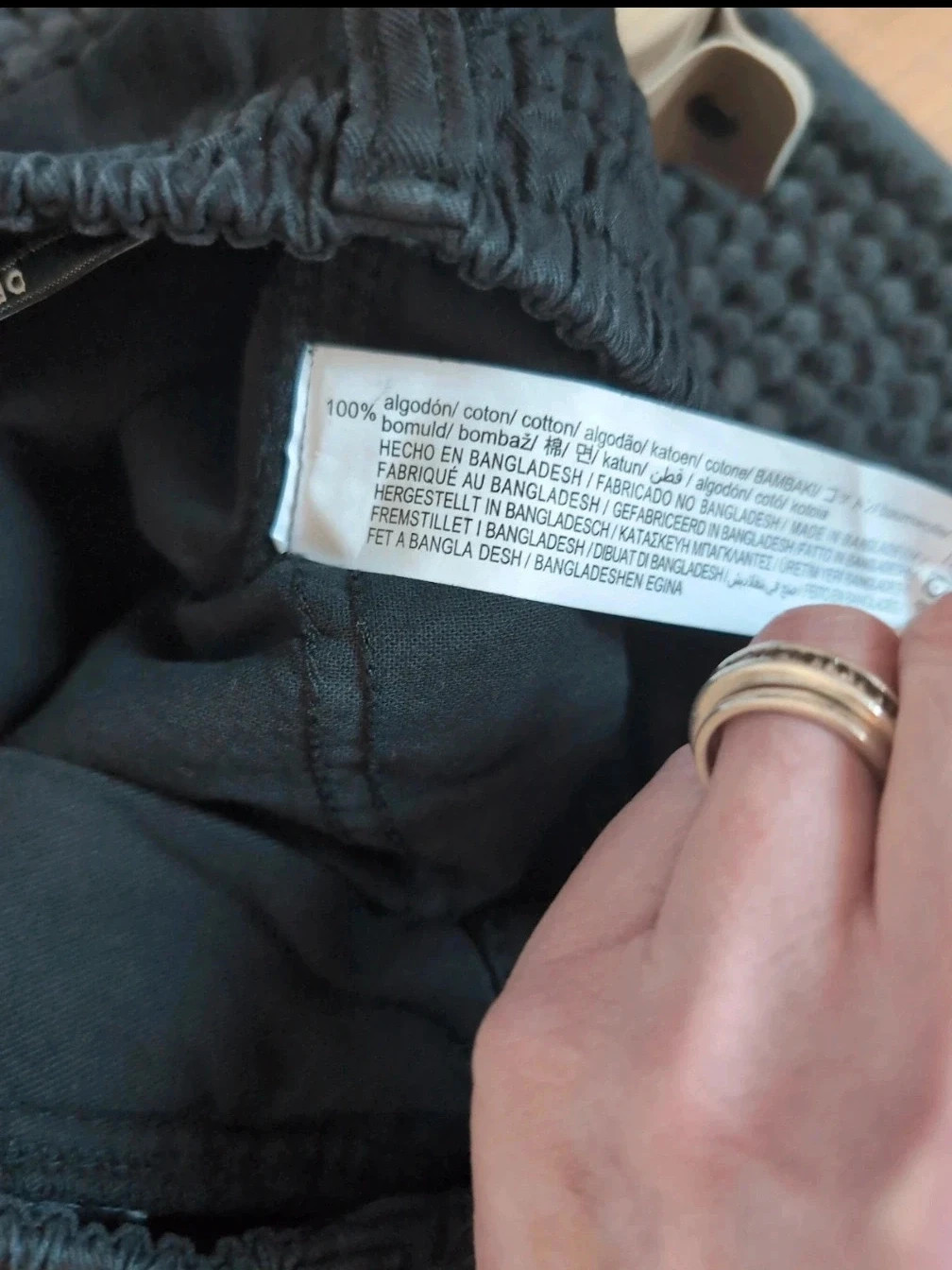 Jogger cargo noir Bershka XS – streetwear, taille haute, tendance Y2K – Bershka – taille XS / 34 / 6 5