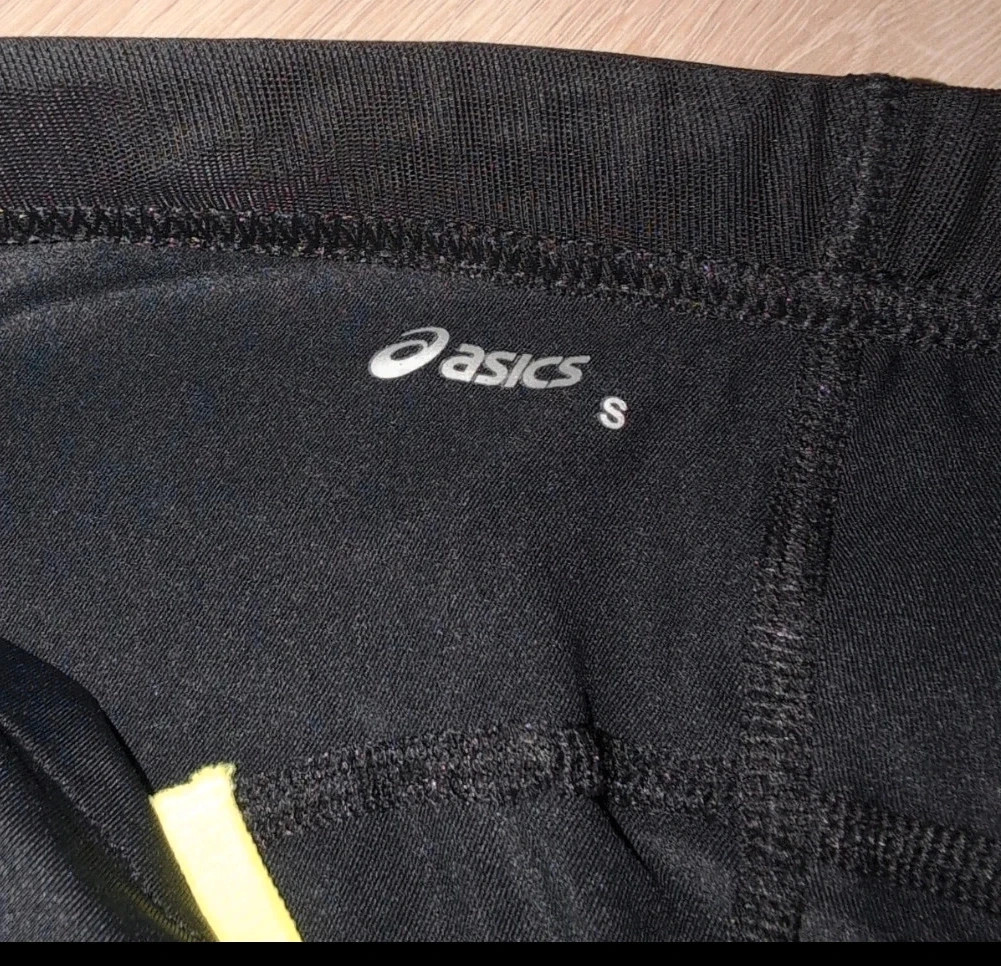 Legging running Asics femme noir & vert fluo - Taille S - Look sportswear et dynamique – Asics – taille S / 36 / 8 3