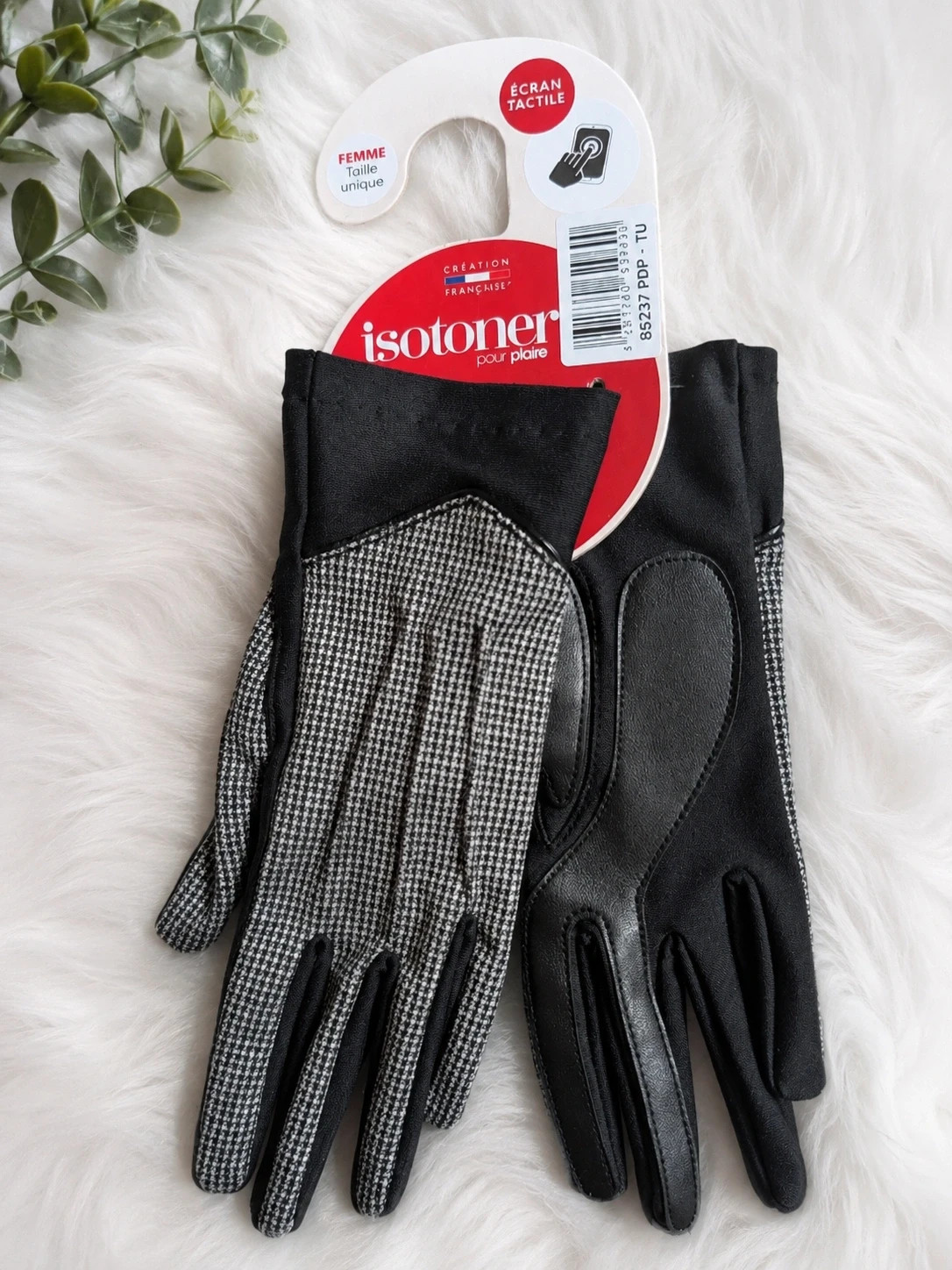 Gants femme Isotoner neufs – compatibles écran tactile – taille unique