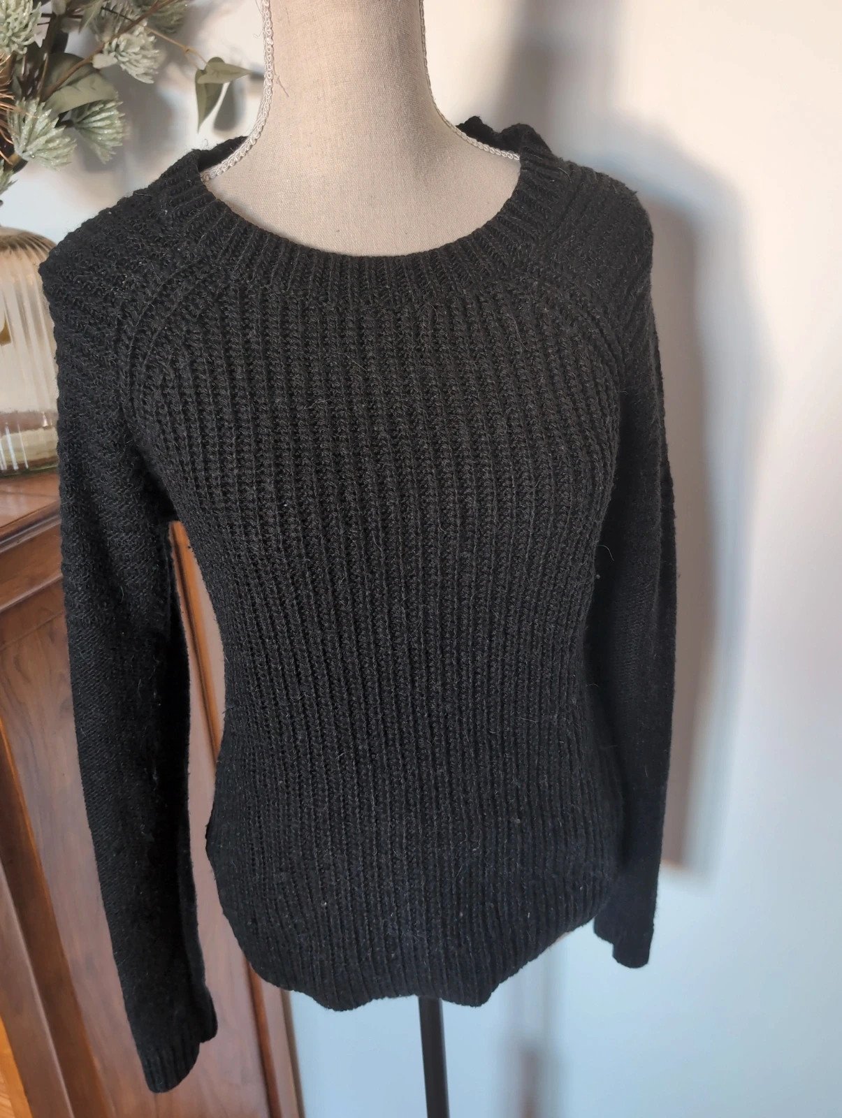 Pull en maille côtelée Pimkie Noir - Taille S - Look moderne et chic