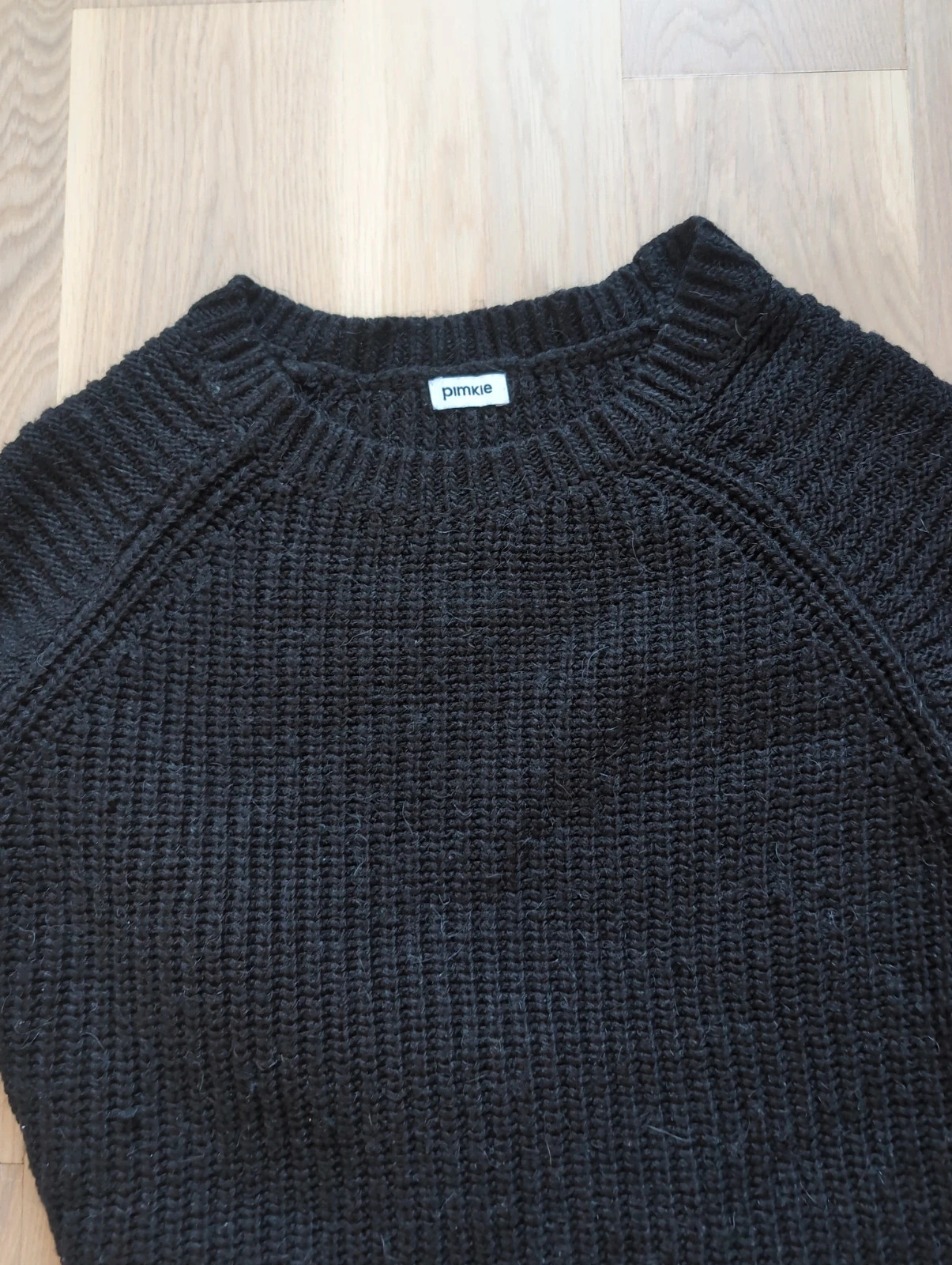 Pull en maille côtelée Pimkie Noir - Taille S - Look moderne et chic – Pimkie – taille S / 36 / 8 5